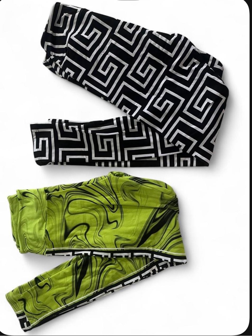Bundle 2 pcs leggings (long length) onesize